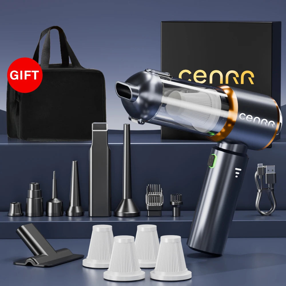 2025 NEW Car Vacuum Cleaner Powerful Mini 998000PA Portable Vacuum Cleaner for Home Appliance Handheld Blower Car Cleaner