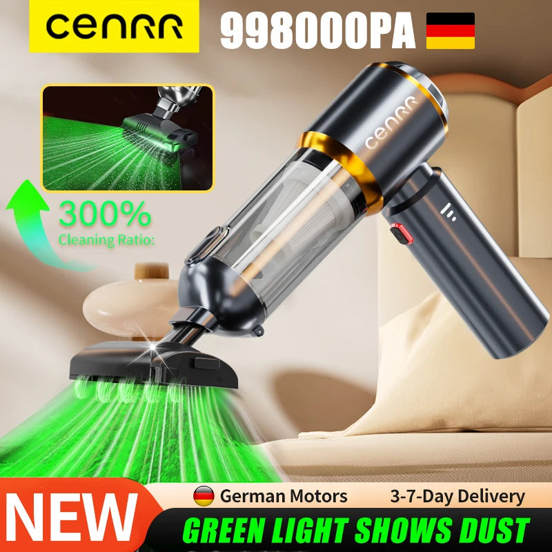 2025 NEW Car Vacuum Cleaner Powerful Mini 998000PA Portable Vacuum Cleaner for Home Appliance Handheld Blower Car Cleaner