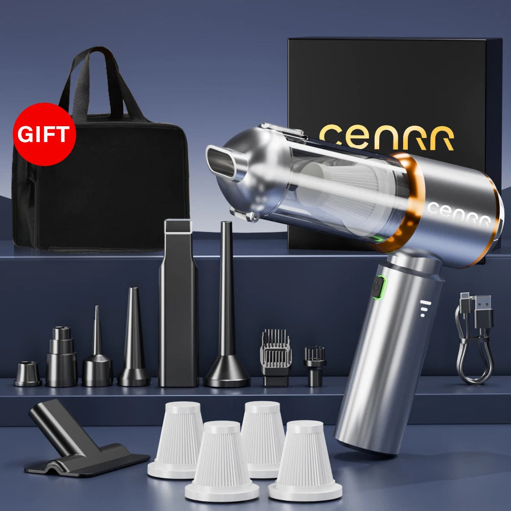 2025 NEW Car Vacuum Cleaner Powerful Mini 998000PA Portable Vacuum Cleaner for Home Appliance Handheld Blower Car Cleaner