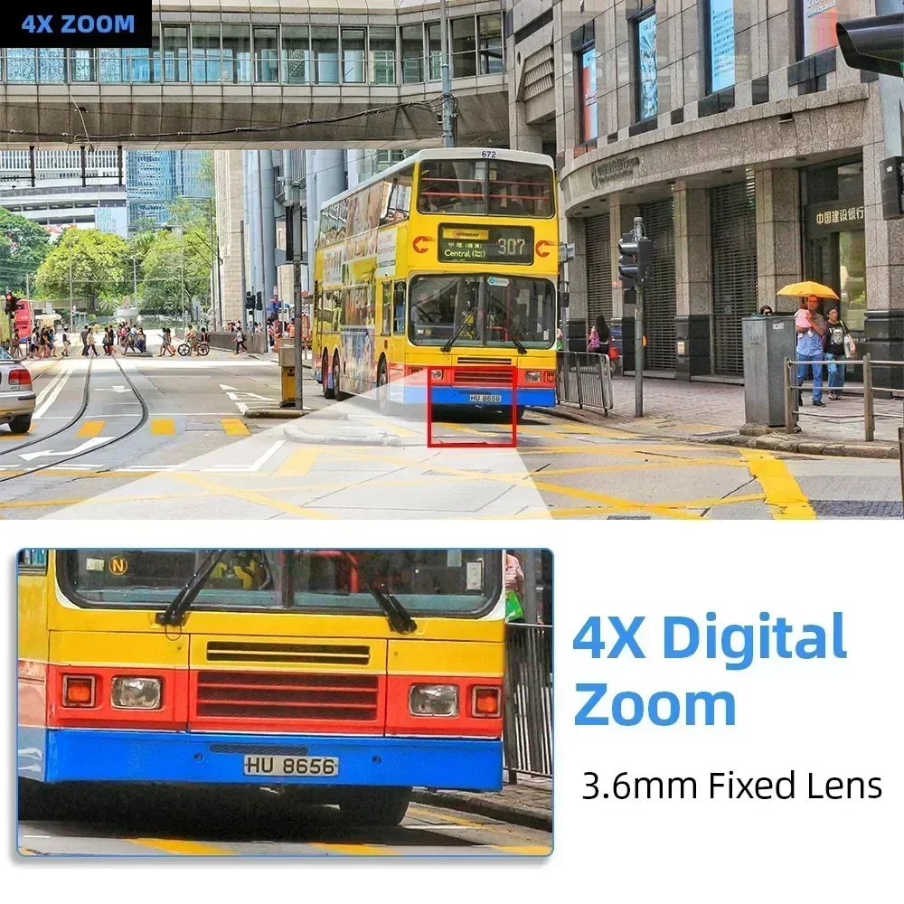 2.4G WIFI 2K IP Camera Two Way Audio PTZ Move to Follow Outdoor Wifi Surveillance Camera Security Protection Cameras Smart Home