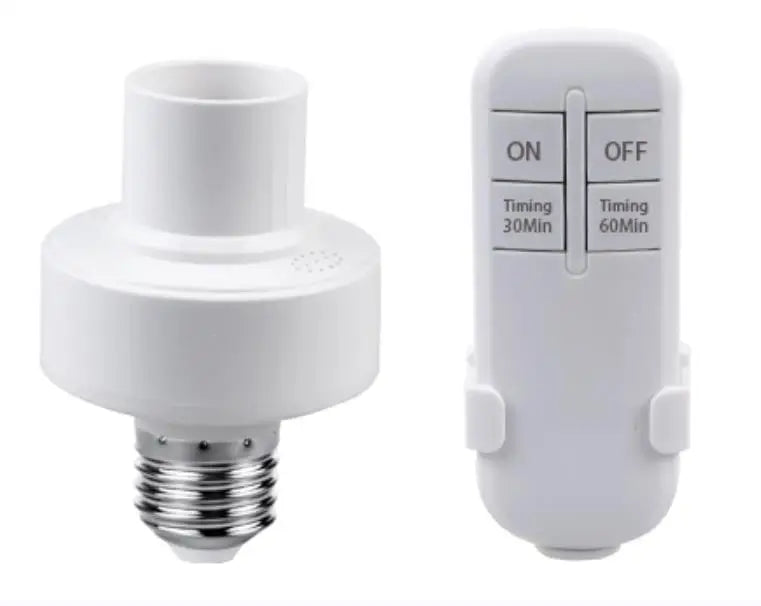 Smart LED Bulb Fan Blade Foldable E27 220V 28W Remote Control Leaf Lamp Timing Function for Living Room Bedroom Galley