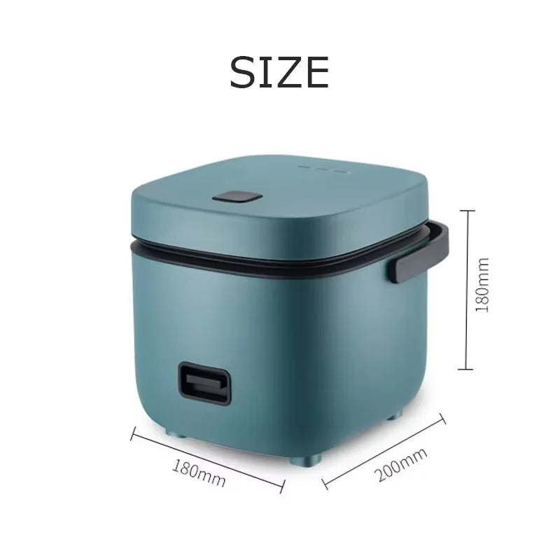 Dormitory Small Rice Cooker Household Mini Rice Cooker Smart Steaming 1-2 People Kitchen Old-Fashioned Appliances