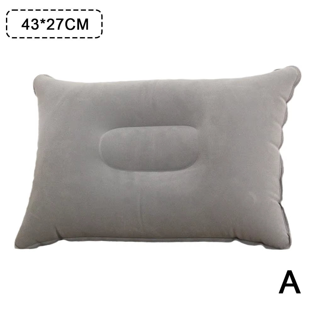 Outdoor Portable Fold Travel Sleep Pillow Camp Tent Pillow Equipment Pillow Comfortable Picnic Beach Camping Inflatable Bla G6X8