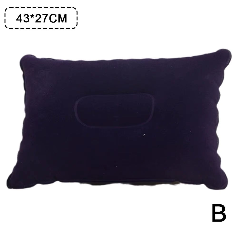 Outdoor Portable Fold Travel Sleep Pillow Camp Tent Pillow Equipment Pillow Comfortable Picnic Beach Camping Inflatable Bla G6X8